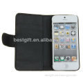 PU Magnetic Leather Card Slots For Iphone 5